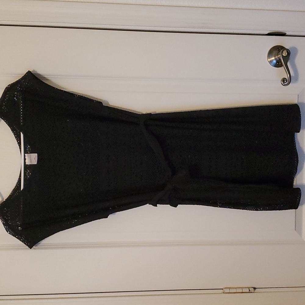 Merona Black Swim Coverup